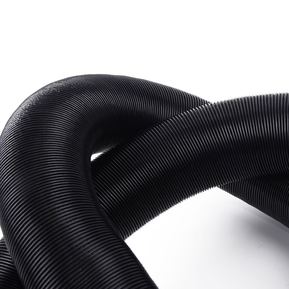 Conducto calentador de coche, tubo de aire acondicionado de 42mm, aire acondicionado negro cálido