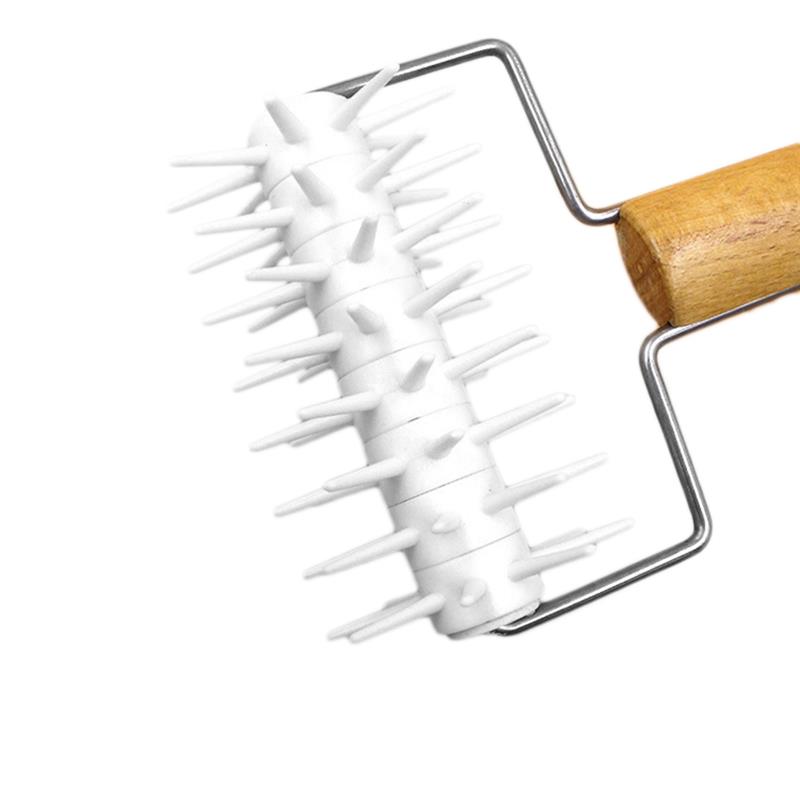 1 PC Plastic Pizza Cutters Wheels Tools Pastry Dough Roller Baking Pie Docker Kitchen Accessories For Christmas Birthday Party