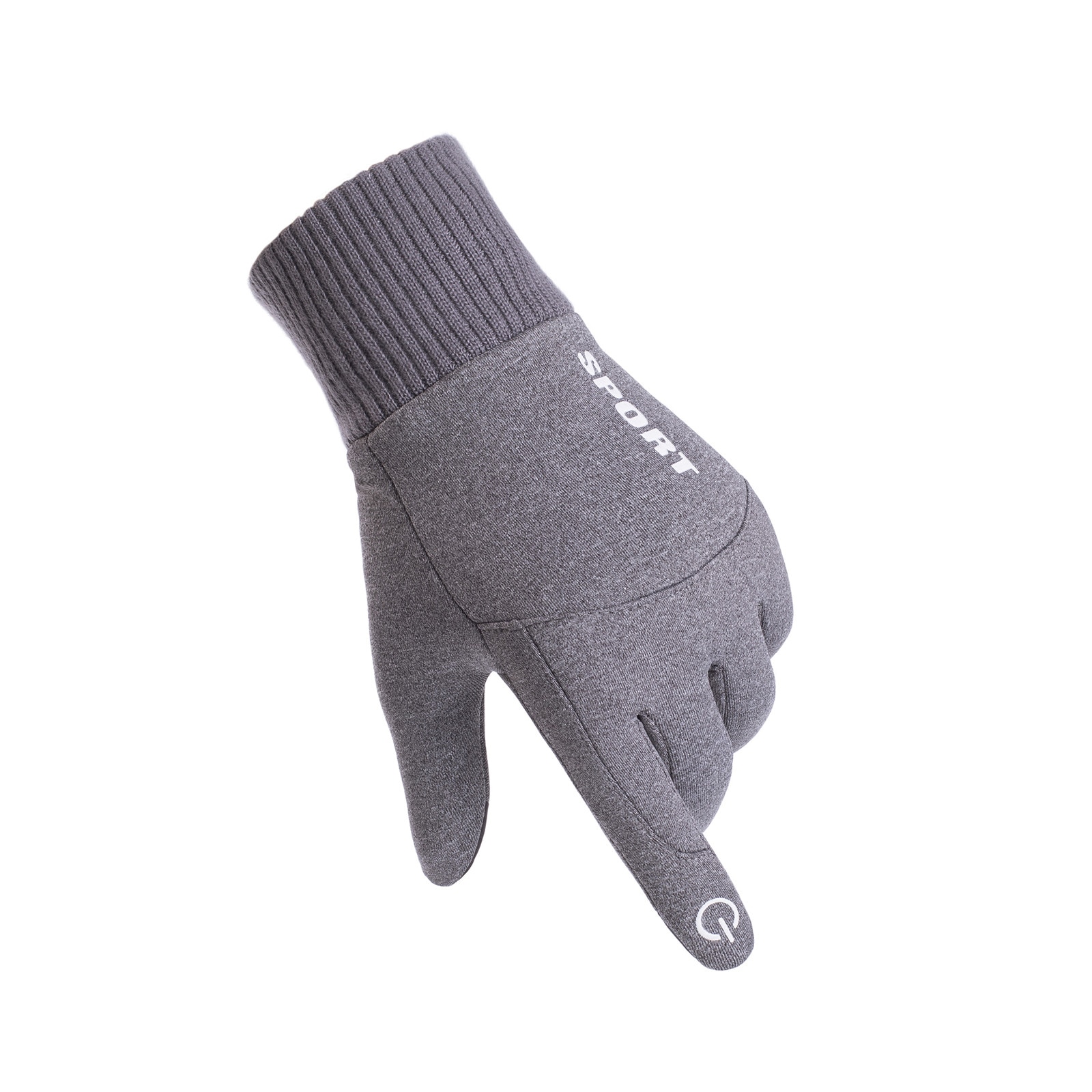 Cold-proof Unisex Waterproof Winter Gloves Cycling Fluff Warm Gloves For Touchscreen Cold Weather Windproof Anti Slip