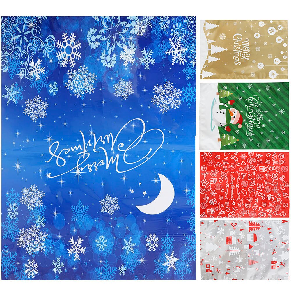 Christmas Sacks Reusable Drawstring Wrap Party Bags Storage Christmas Decorations for Home
