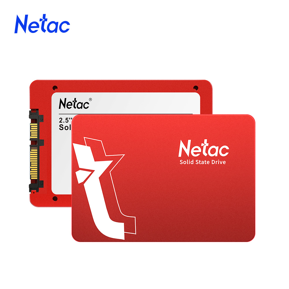 Netac ssd 240 gb 2.5 sata 3 ssd 256gb 512gb 1tb 2tb harddisk intern solid state-disk til stationær bærbar