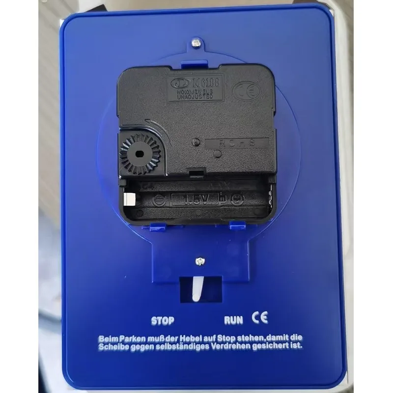 ​​Digital Parking Timer Card Plastic Adjustable Time Display Vehicle Dashboard Accessories for Drivers Traffic Management Tool​​