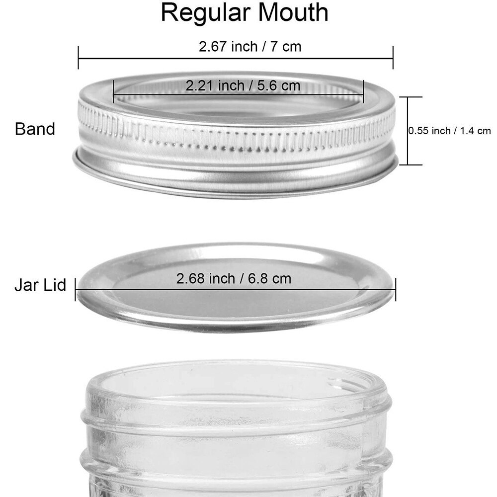 10/12/24 st konserveringslock med bred mun, läckagesäkerhet för masonburk, burklock täcker burkar för burkar 70/86mm