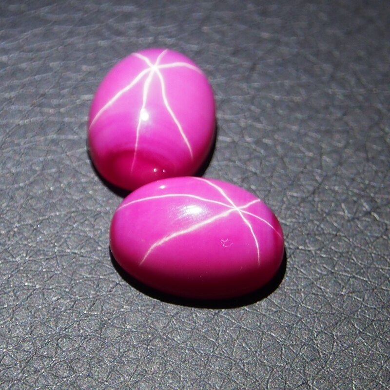 10*12mm 3 sztuka/dużo owalne Cabochon koraliki czerwony gwiazda rubin cabochon