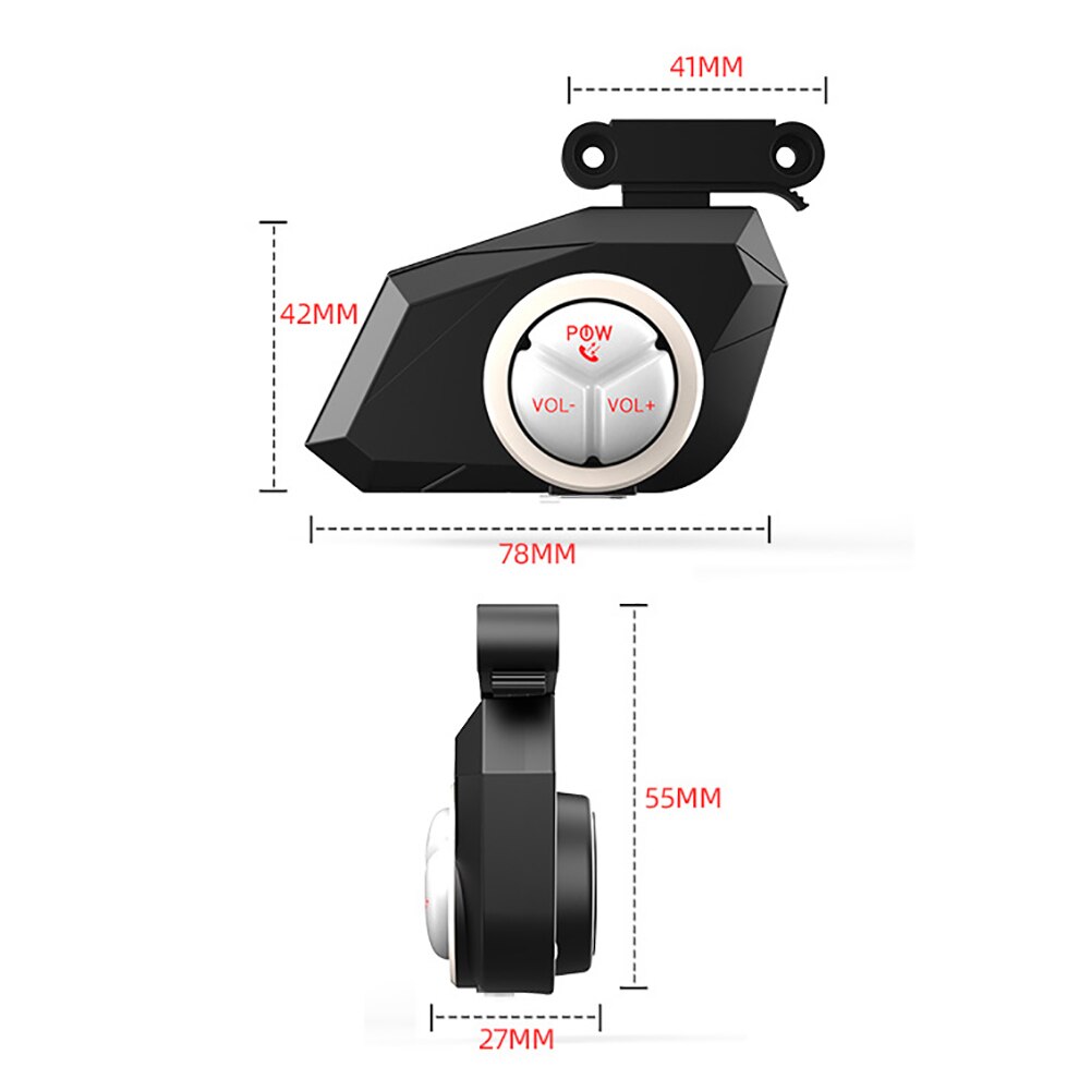 Motorcykelhjälm headset högtalare bluetooth hörlurar med mikrofon högtalare  mp3 fm radio stereo hörlurar motocross racer headset