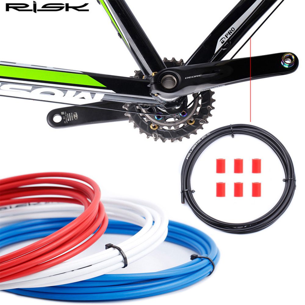 Universal 3meters / 98ft Bike Bicycle Basic Brake &amp; Shift Derailleur Cable Line Wire 4mm/5mm Mountain Road Bike Cable Cycling