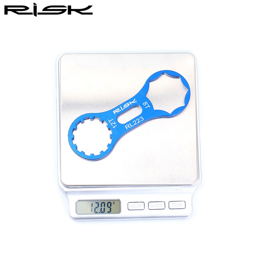 RISK Bicycle Front Fork Wrench For SR Suntour XCR/XCT/XCM/RST Bike Front Fork Cap Repair Disassembly Tools Aluminum Lightweight