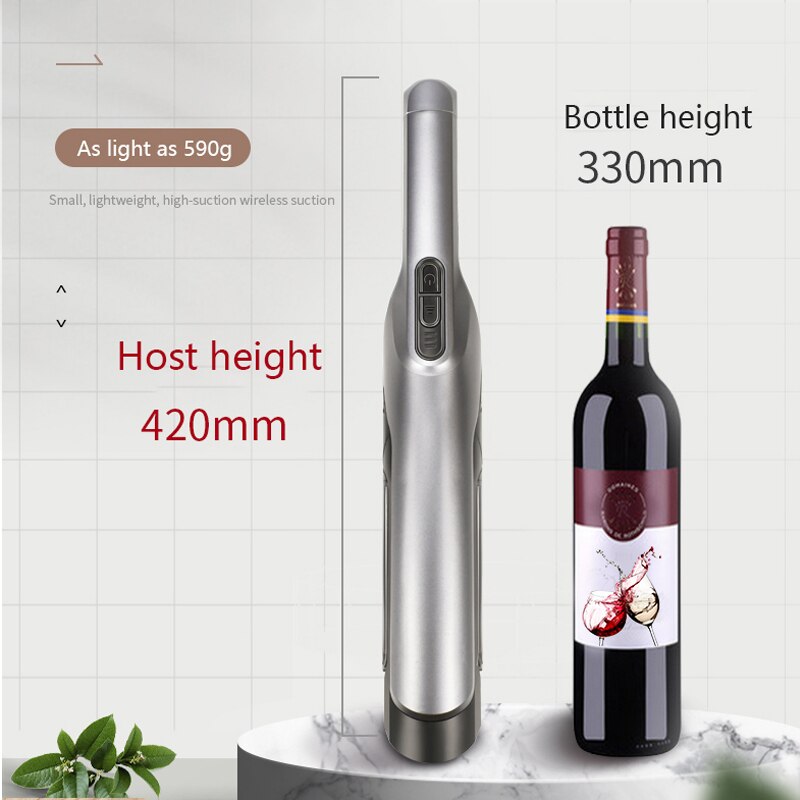 Storm Black Wireless Vacuum Cleaner Household Small Large Suction Portable Handheld Mini Car Charging Handy Suction Power