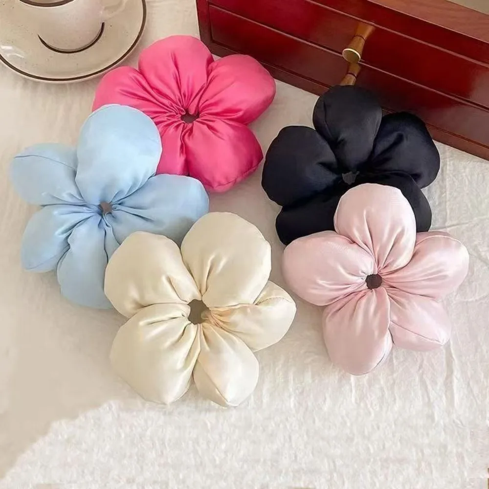 Coleteros de flores de pan grande y dulce, lazos para el cabello para el intestino grueso, bandas elásticas, soporte para cola de caballo, cuerda para el cabello, tocado exquisito