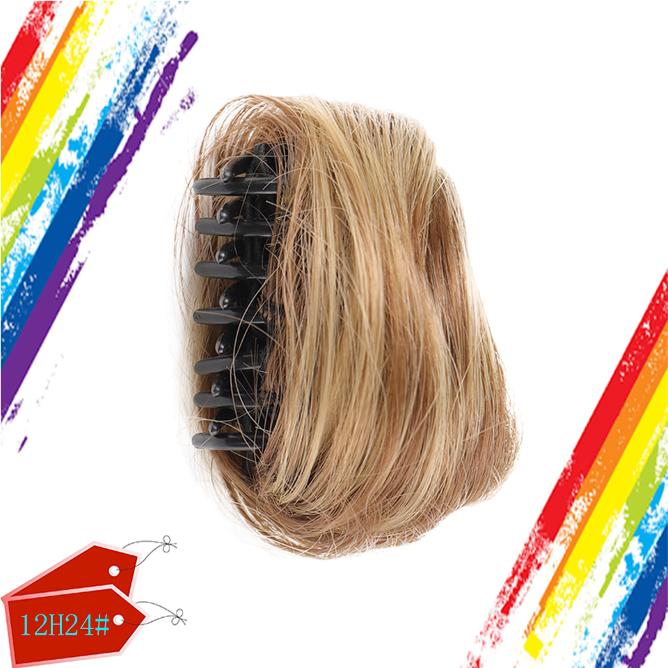 DIANQI synthétique petite pince cheveux Chignon Chignon femmes cheveux chouchou perruques pour femmes fille enfants bandes de cheveux: P2 / 613