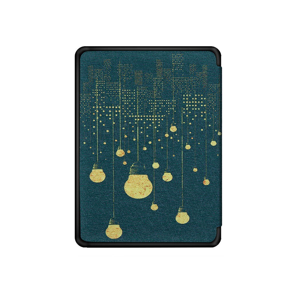 Capa de couro flip suporte capa para todos os novos kindle 10th generation 2019: F