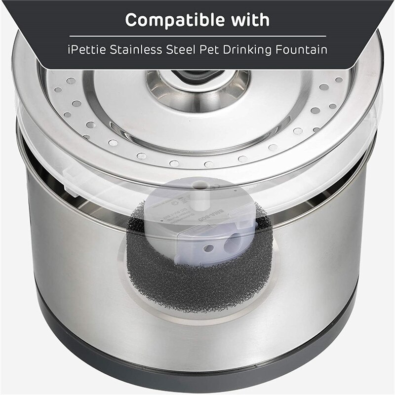 Huisdier Fontein Filter Vervanging Filters Schuim Voor 304 Rvs Kat Drinker Fontein Filters Waterpomp