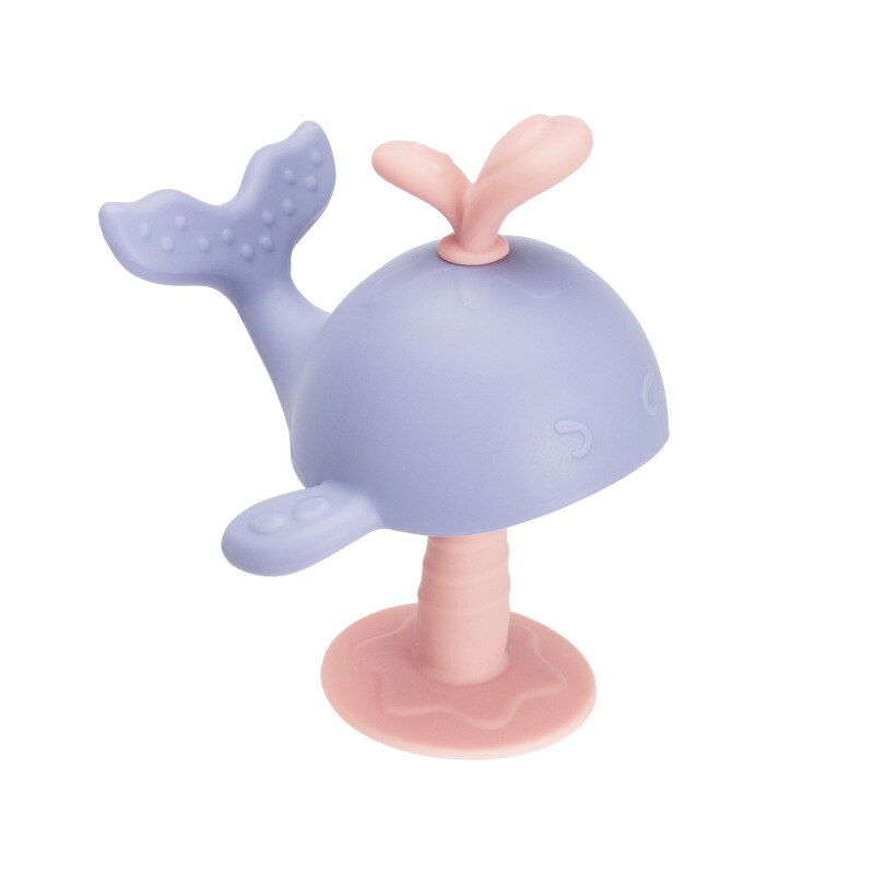 Baby Siliconen Bijtring Knaagdieren Met Sucker Zachte Training Chew Molaire Staaf: B