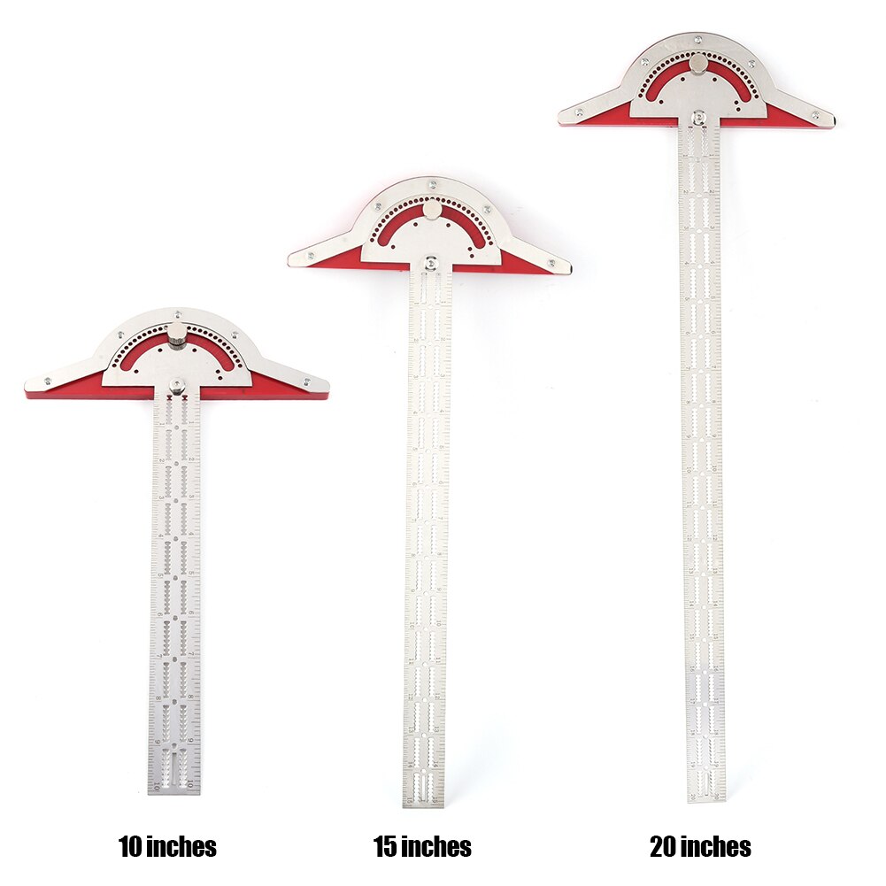 Stainless Steel Woodworkers Edge Rule Efficient Pr... – Grandado