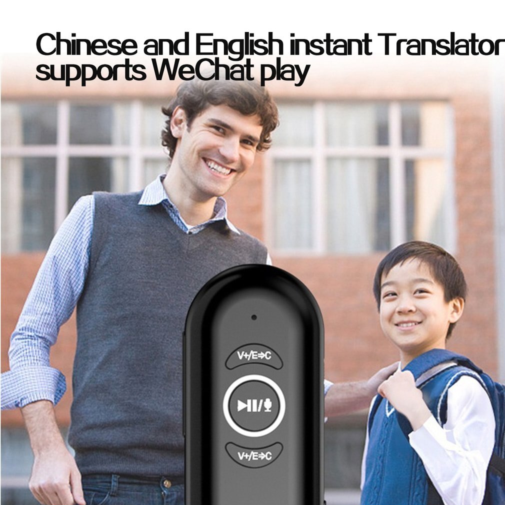 Sans fil Wifi traducteur intelligent chinois anglais traduction en temps réel Mini traducteur Portable soutien WeChat jouer