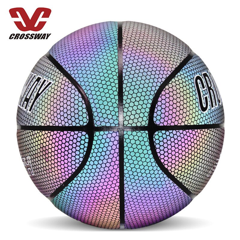 Geen. 7 Crossway Lichtgevende Reflecterende Pu Basketbal De Beste Voor Basketbal Fans