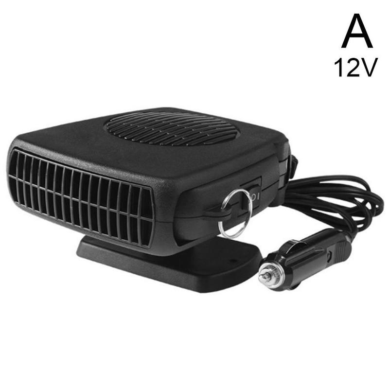 Auto Heizung 12v Elektrische Heizung 24v Auto Heizung Heizung warm Kalt Abtauen Demister Und Wind M0H9: 12V Schwarz