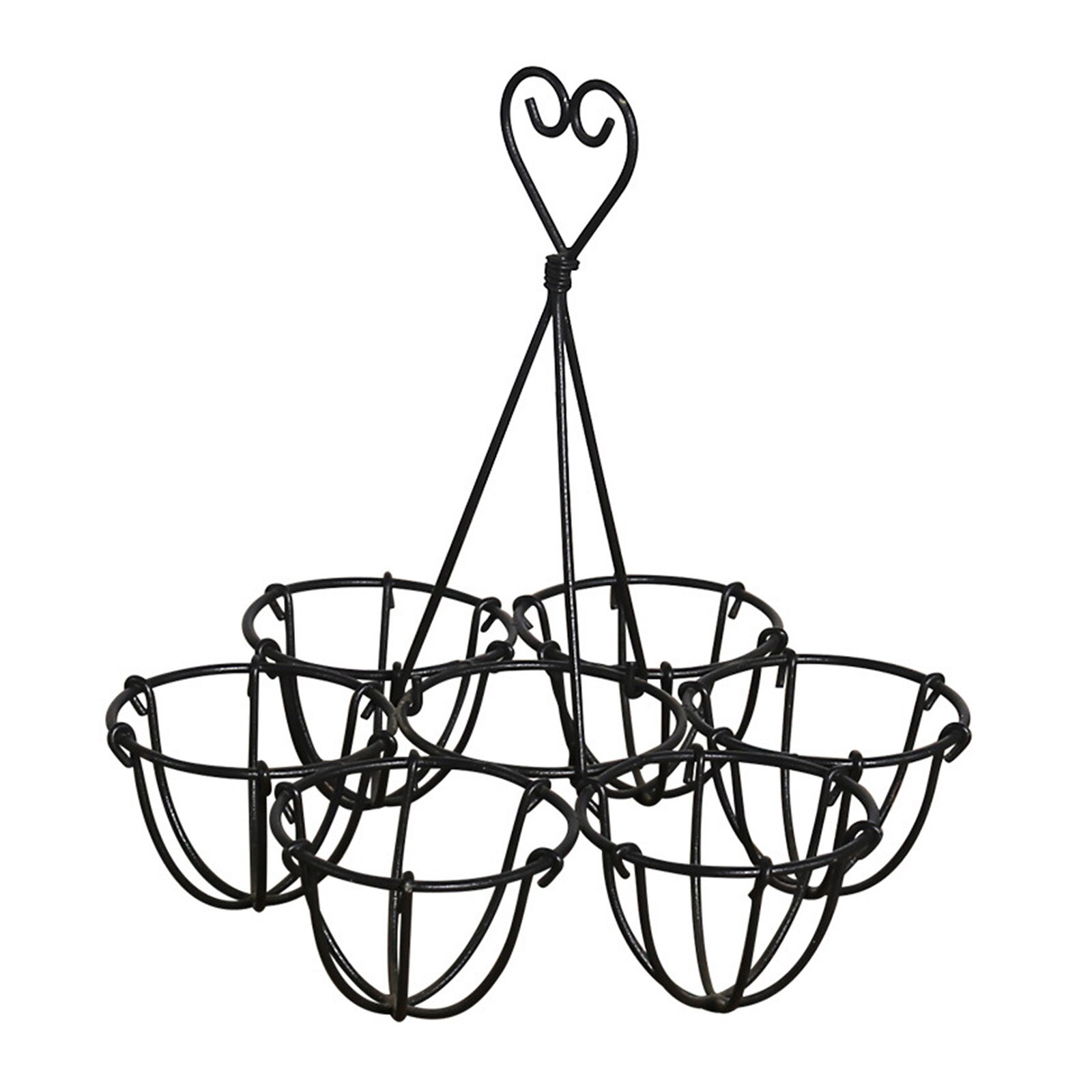 Keuken Ei Rack, Vrijstaande Metalen Draad Aanrecht Ei Mand Organizer Voor Verse Kip Eieren, Eendeneieren: B