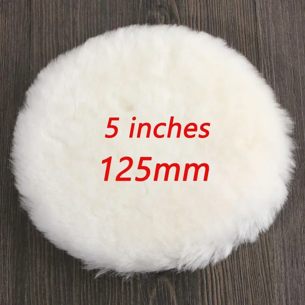 5Pcs 3/4/5 Inch Polishing Kit Car Polishing Pad Car Waxing Sponge Disk Wool Wheel Auto Paint Care Polisher Pads Car Gadget