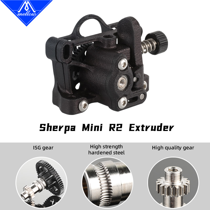Mellow Sherpa MINI R2 Estrusore Azionamento Diretto Per Voron 2.4 VzBoT Hevort Blv Ender 3 Ender 5 Parti Della Stampante 3D FAI DA TE