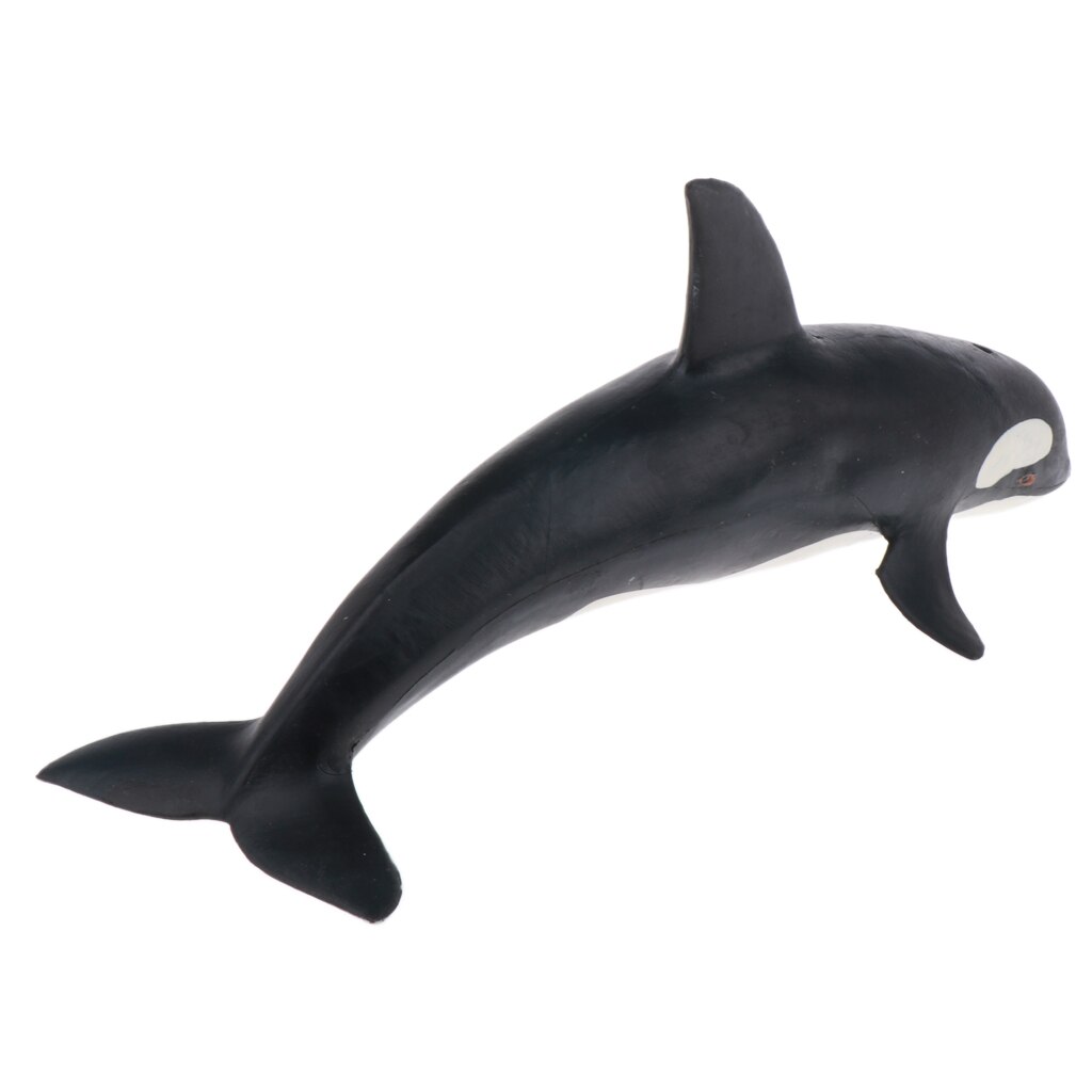 Realistic Orca Whale Figurines, Plastic Animal Figures, Easter Eggs Cake Toppers Christmas Birthday