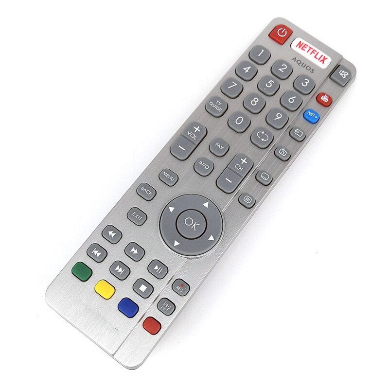 Replacement Remote Control for Sharp Aquos RF Smart LED TV Remote Control