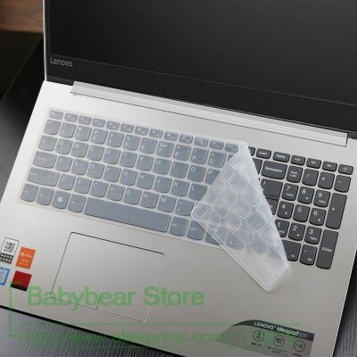 Funda protectora para teclado de portátil Lenovo Ideapad 3, 15, modelo 15ADA05, 15IML05, 15iil05, 15ARE05, 15,6 pulgadas: clear