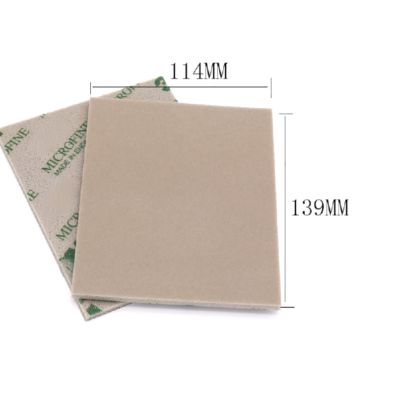 1/5/10 Stück Softback-Schleifschwamm-Schaumstoff-Pads 4-1/2" x 5-1/2" Schleifen Polieren Schleifpapier Schleifmittel Super Ultra Microfine