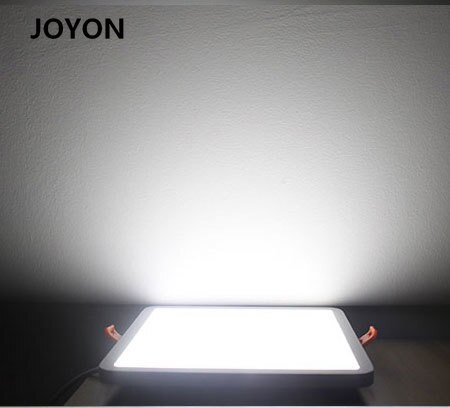 LED Panel Lights Ultra Thin Recessed Downlight 6W 8W 15W 20W 110V-220V Square Led Panel Lamp Ceiling Lamp Warm White Cold White