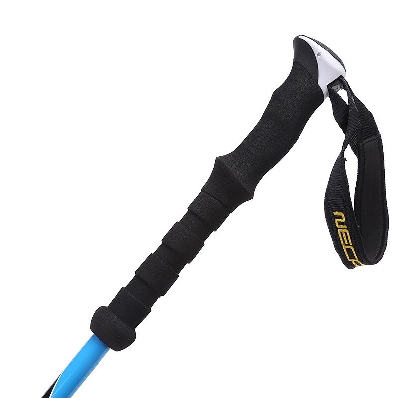 Nordic Walking Stick Camping Hiking Stick Aluminium Alloy Rod Ultralight Adjustable Telescopic Alpenstock Trekking Pole