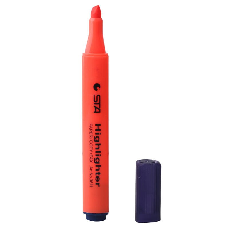 copy Marker high light pens red pink yellow promarkers fluorescent Sketch Markers Brush Pen Draw Manga Animation Art Supplies: red