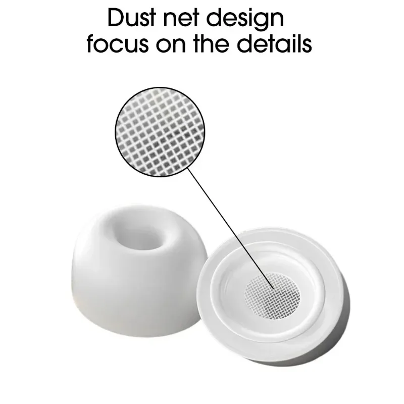 1-4Pairs Vervanging Oordopjes voor AirPods Pro 1e 2e Generatie Oordopjes Buds Siliconen Rubber Oordopjes Oordopjes cap Accessoires