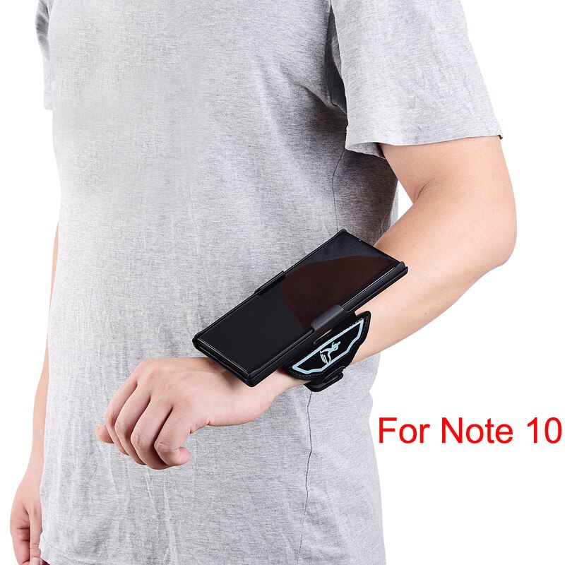 Sport Arm Band Wristband Case for Samsung Galaxy S10 5g S10+ Plus S10E Note 8 9 10+ Cover Gym Running Phone Holder Armband Case: Note 10 Wristband