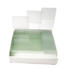 Pre-clean Mircoscope Blank Glass Slide(50pcs) With 22 mm Square Glass Coverslip（100pcs）