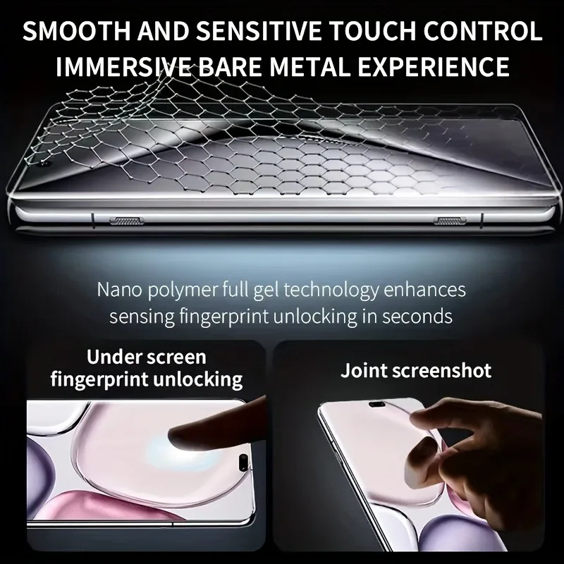 2 uds película de hidrogel suave para Honor Magic 7 6 5 Pro Lite X9b X9c X8b Protector de pantalla para Honor 400 200 300 Pro 100 película de Gel suave