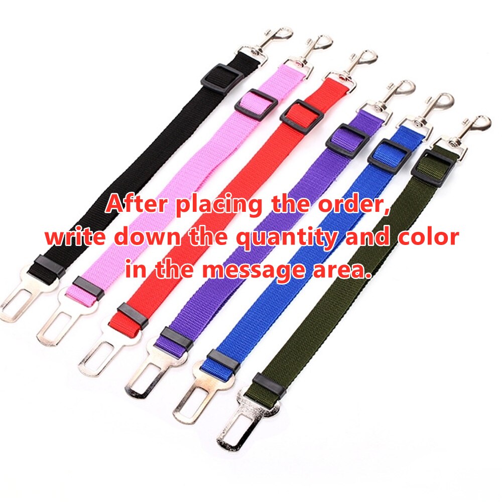 10Pcs Pet Seat Belt 11 Kleuren Epet GS001 Zo Laag Als 0.36Usd Per Stuk: 10pcs leave a msg