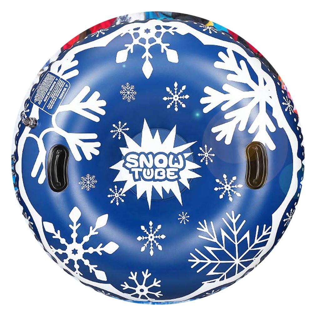 Tabla de esquí flotante para niños y adultos, Círculo de esquí con mango inflable respetuoso con el medio ambiente, tubo de nieve, equipos de esquí, juguete para la nieve: Default Title