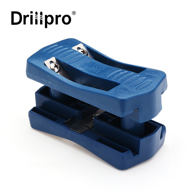 Drillpro Wood Side Banding Machine Double Edge Trimmer Manual Tail Trimming Woodworking Tool Carpenter Hardware