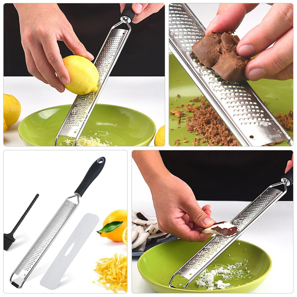 1 Set Handheld Cheese Grater Stainless Steel Multi-Purpose Kitchen Food Graters