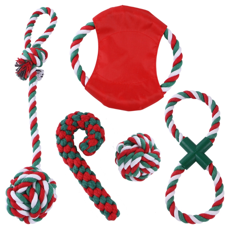 1 Set Dog Toy Durable Interactive Tug of War Stuffed Dog Toys for Puppy Teething Aggressive Dog Chew Toys for Puppy