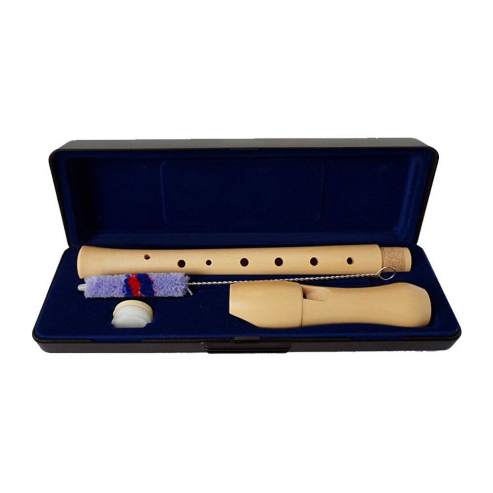 8 Holes Flute Maple Wooden Soprano Flute Woodwind Musical Instruments for Flutes Student Beginner Performance: Default Title