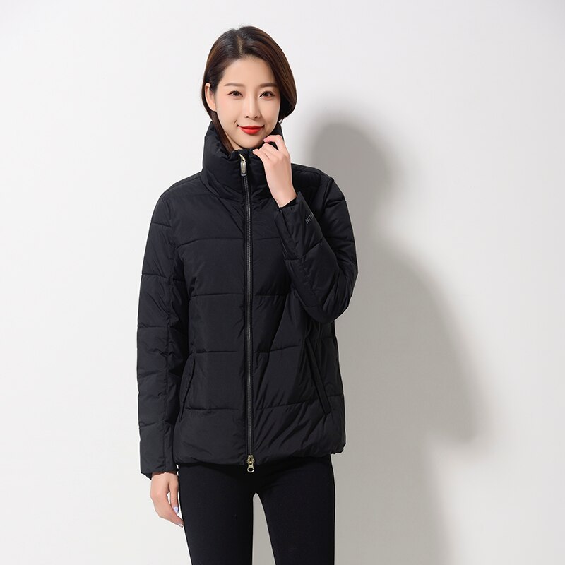 Winter Windbreaker Overcoat Women Jacket Trekking Waterproof Zipper Windproof Thick Warm Snow Mountaineering Coat Outdoor Sports: black