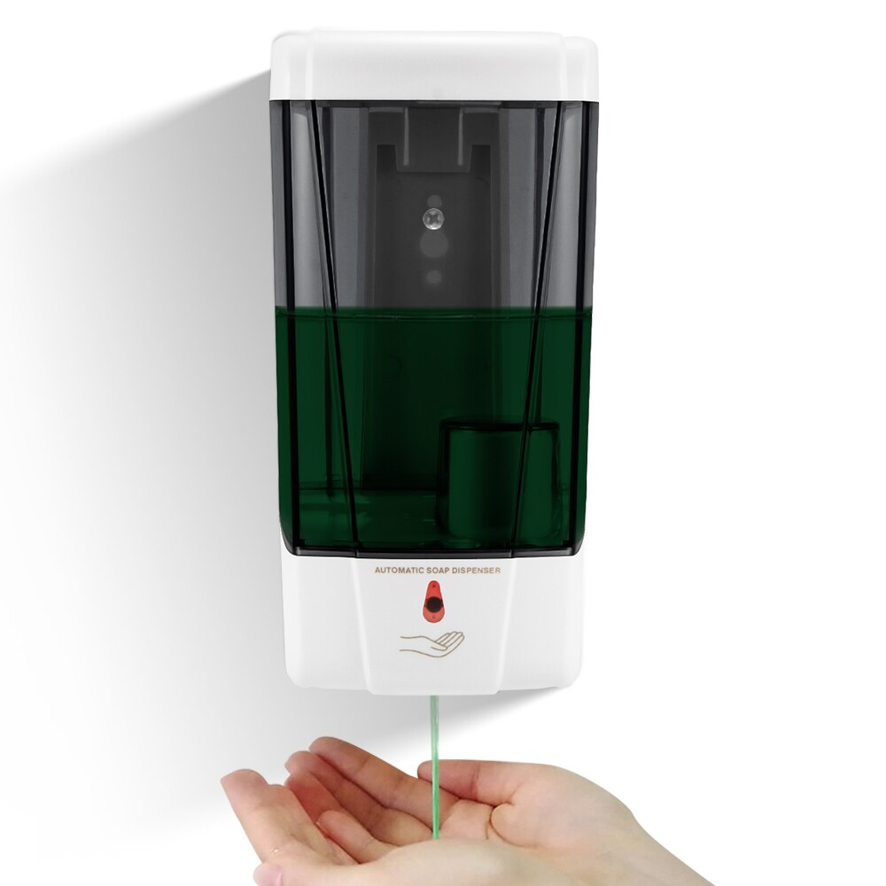 Automatic Hand Sanitizer Dispenser Touchless 100ml Capacity Spray Dispenser Dripping Soap Dispenser With Tray Wristband: Black 1000ML
