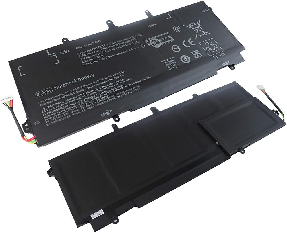 BL06XL batterie d'ordinateur portable Compatible avec HP EliteBook Folio 1040 G0 G1 G2 BL06042XL HSTNN-DB5D HSTNN-IB5D HSTNN-W02C 722236-171