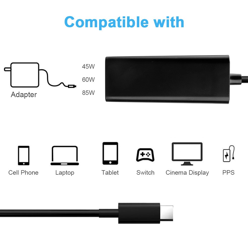 3 In 1 Connector Accessories Tool Home Safe USB-C To Laptops Portable Durable Converter Adapter for MacBook Pro 12