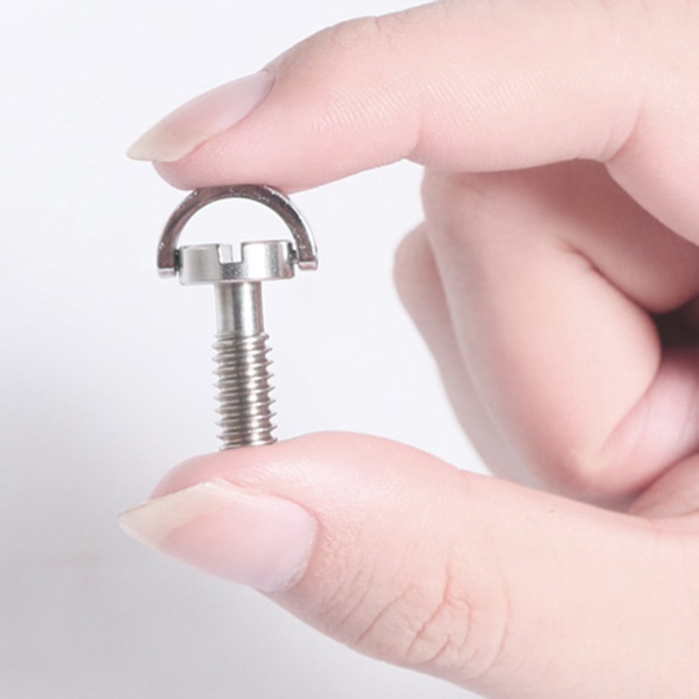 1/4 zoll lange edelstahlschraube für slr-kamerastativ, ptz-schraube, schnellwechselplatte, wortschraube