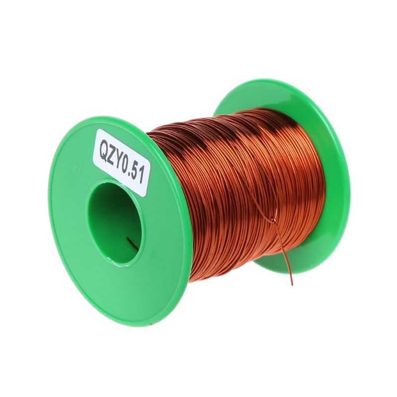 100M Hoge Temperatuur Polyester Imide Geëmailleerd Koperdraad 0.51Mm QZY-2/180