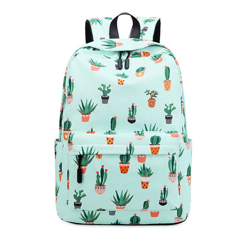 Adrette Frauen Schule Taschen Reise Rucksack Für Mädchen Jugendliche 15.6 "Laptop Tasche Rucksack Wasserdicht schul: licht grün