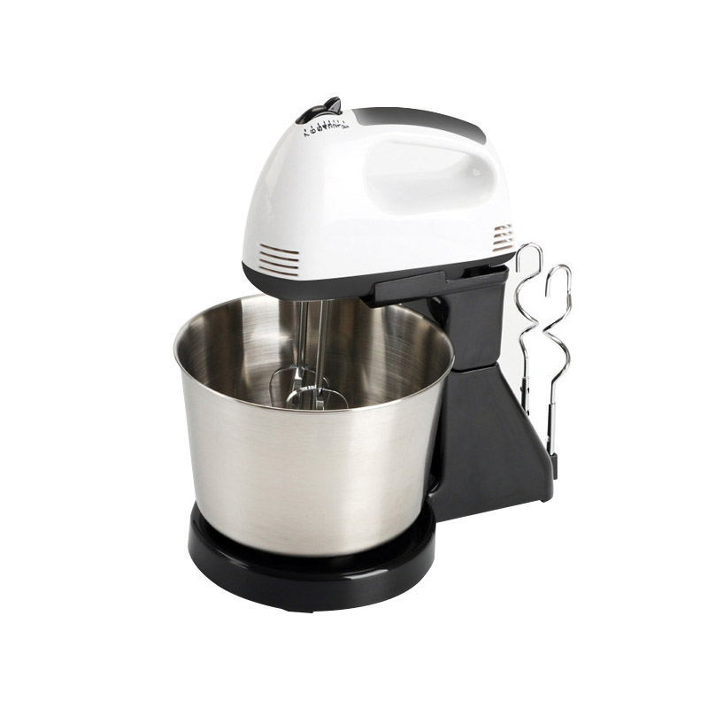 Batidor eléctrico con soporte para comida, batidor de masa para pasteles, Mezclador de alimentos, 1.7L, RU