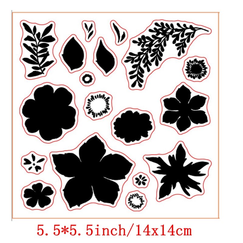 Hello Awesome Phrases Sea Animals Monkey Bears Transparent Clear Stamps for DIY Scrapbooking Paper Cards Crafts: 9